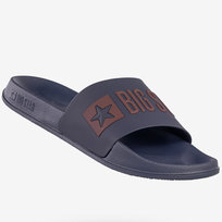 Klapki Męskie BIG STAR Buty Klasyczne Sportowe Granatowe SS174361 42 Granatowy Big Star