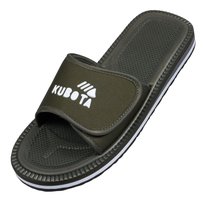 Klapki Męskie Kubota Rzep Khaki 45 Kubota