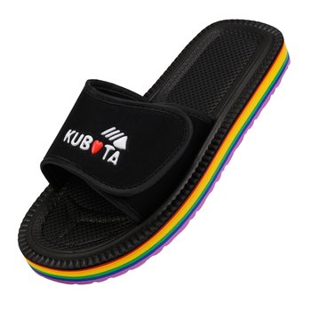 Klapki Męskie Kubota Rzep Pride Czarne 44 - Kubota