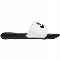Klapki męskie Nike Victori One Shower Slide biało-czarne CN9675 005 46 Nike