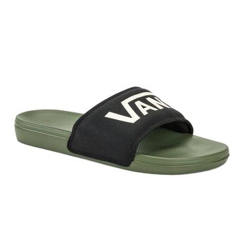 Klapki męskie Vans La Costa Slide-On black/olivine 40.5 EU - Vans