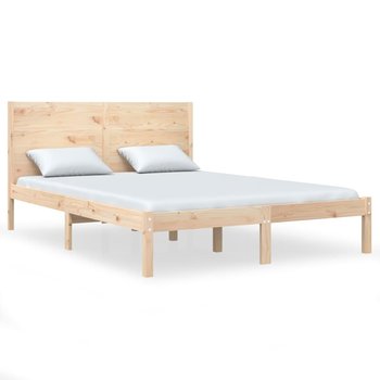 Klasyczna drewniana rama łóżka 140x200 cm - Zakito