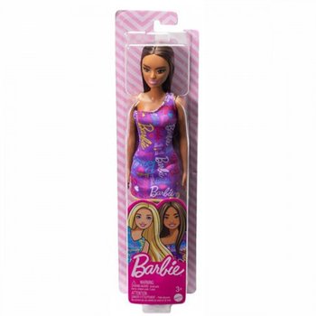 Klasyczna Lalka Barbie W Kolorowej Sukience Gbk92 Hgm57 - Mattel
