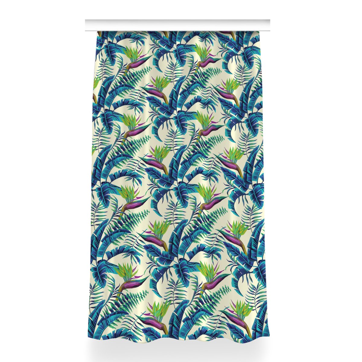 Klasyczna zasłona kolory 150x260 Tropikalny obraz, Fabricsy