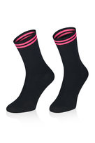Klasyczne Skarpetki Toes and more – TAMB 7 - Black/Pink 39-42