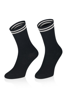 Klasyczne skarpetki Toes and More – TAMB7 Black /White 39-42 - Toes and More