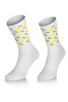 Klasyczne Skarpetki Toes And More – Yellow Black Logo 35-38