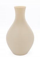 Klasyczny wazon na suche kwiaty / LEGO - beżowy matowy, nietłukący 20cm