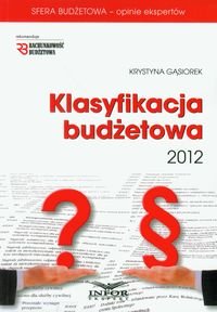 Klasyfikacja budżetowa 2012 + CD - Gąsiorek Krystyna