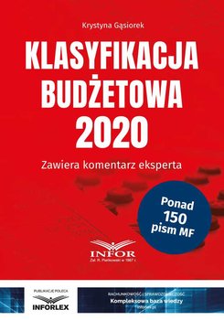 Klasyfikacja budżetowa 2020 - Gąsiorek Krystyna
