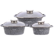 Klausberg Zestaw Garnków Marmurkowych Kb-7534