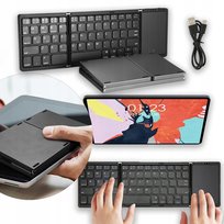 Klawiatura bezprzewodowa przenośna mobilna Bluetooth składana B089T