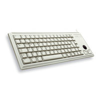 KLAWIATURA CHERRY G84-4400 COMPACT -KEYBOARD CHERRY ML MEMBRANOWA SZARA