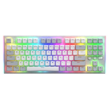 Klawiatura HATOR Gravity TKL Retro RGB Aurum Orange Biała - Inny producent