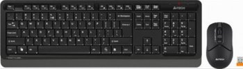 Klawiatura i mysz bezprzewodowa A4Tech Fstylet FG1012 WRLS czarny - A4Tech