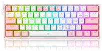 Klawiatura mechaniczna Redragon K617 Fizz RGB white/pink