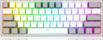 Klawiatura Redragon K617 Fizz RGB white/grey Inna marka