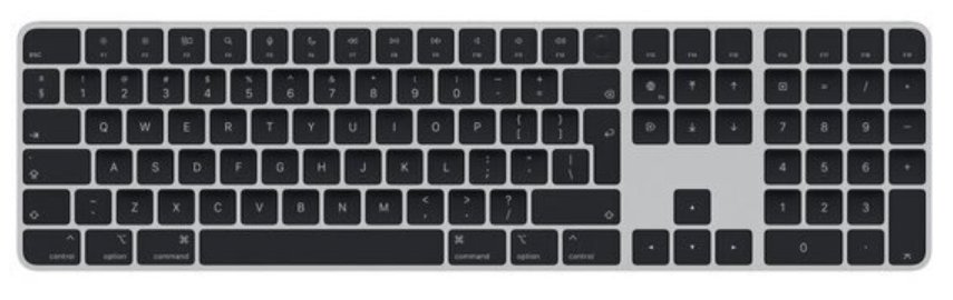 【美品】Touch ID Magic Keyboard US MMMR3LL/A Klawiatura z Touch ID APPLE Magic Keyboard MMMR3Z/A - Apple