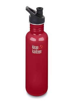Klean Kanteen, Bidon, Classic Sport Cap, czerwony, 800 ml - Klean Kanteen