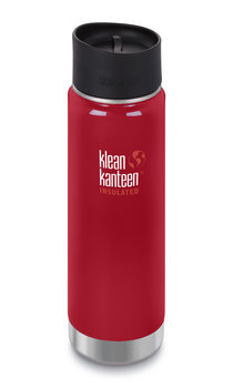Klean Kanteen, Butelka turystyczna, Wide Vacuum Insulated (mit Café Cap 2.0) 20oz, czerwony, 532 ml - Klean Kanteen