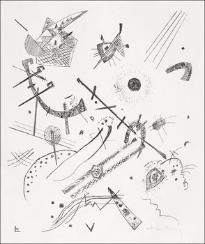 Kleine Welten, Wassily Kandinsky - plakat 50x70 cm - Galeria Plakatu
