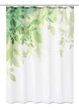 Kleine Wolke Floresta Tekstylna Zasłona prysznicowa zielona 180x200 cm - Kleine Wolke
