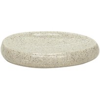 Porta Spazzolone WC In Pietra Kleine Wolke - Colore Beige Sabbia