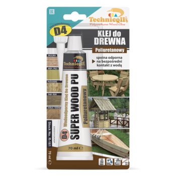 Klej do drewna poliuretanowy D4 70ml Technicqll - Technicqll