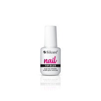 Klej Do Tipsów Z Pędzelkiem Silcare Nail Glue Clear 7.5G Silcare