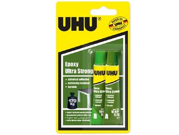 Klej epoksydowy UHU Ultra Strong 170kg, 2x10ml Uhu - UHU