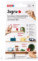 Klej formowalny tesa® Sugru czarny/biały/szary, 3x3,5g TESA