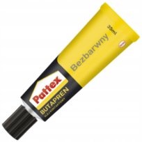 Klej kontaktowy PATTEX Butapren - 35 ml bezbarwny elastyczny wodoodporny do gumy drewna skóry metalu PVC tekstyliów