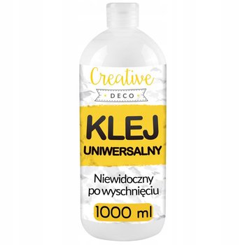 Klej w płynie uniwersalny do prac plastycznych kartonu nietoksyczny duży 1L - Creative Deco