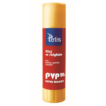 Klej w sztyfcie typu pvp 20 g Tetis - TETIS