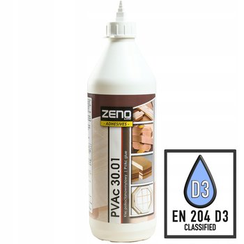 Klej wikol zeno d3 1kg przezroczysty profesjonalny klej do drewna - CDW