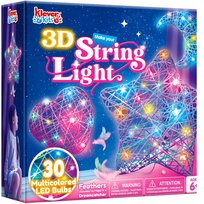 Klever Kits Zestaw Nici 3D dla Dzieci Majsterkowanie 30 Żarówek LED Inna marka