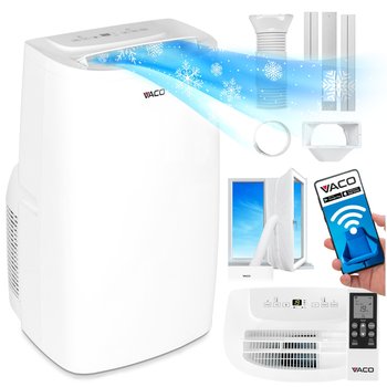 Klimatyzator przenośny Cichy 3w1 4,5kW 70m2+ WiFi + USZCZELKA - Vaco