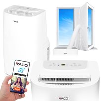 Klimatyzator przenośny Największa moc 4,5kW OSUSZANIE WiFi + USZCZELKA