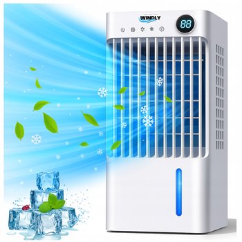 Klimatyzator Przenośny Wiatrak Wentylator WINDLY 70W Na Wodę 5L + Pilot - Inny producent