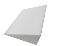 Klin z pianki tapicerskiej T-25 60x40x20 cm do poduszek, pod głowę, gat.I