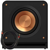 KLIPSCH RP-1000SW SUBWOOFER AKTYWNY 10'' + KABEL MELODIKA MDSWY20 2m Klipsch