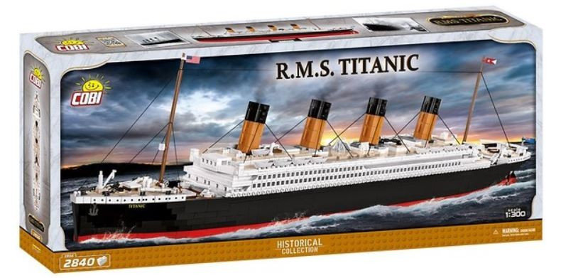 Klocki 2840 Elementów Titanic