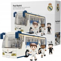 Klocki Autobus Piłkarski Real Madryt Neko Zestaw Konstrukcyjny 488 elementów