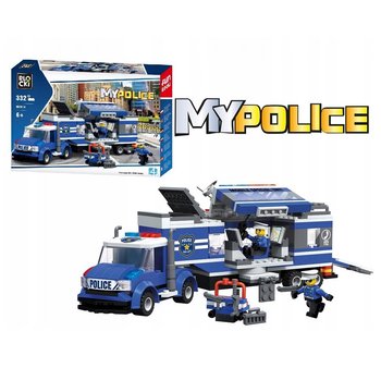 Klocki Blocki, My Police, Mobilny posterunek policji, 332 Elementy - Blocki