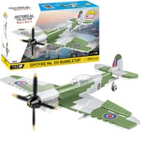 Klocki Cobi 5865 Samolot Spitfire Mk. Xvi Bubbletop Myśliwiec 152 El. COBI