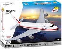 Klocki Cobi Boeing 26609 Samolot  747 First Flight 1969 1000 Kl.