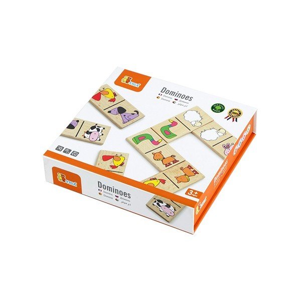Klocki Domino zwierzątka, Viga, gra planszowa
