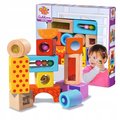 Klocki Drewniane Dźwiękowe Sensoryczne Montessori - click4TOYS