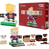 Klocki Figurka Zawodnik FC Barcelona Neko Zestaw Konstrukcyjny 210 elementów