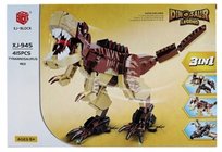 Klocki Konstrukcyjne 3w1 - Dinozaur T-REX 3w1 T-REX, Robot, Samolot